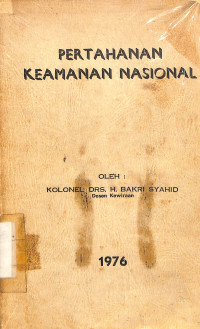 Pertahanan Keamanan Nasional