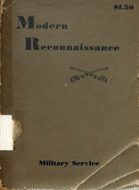 Modern Reconnaissance A Collection of Articles from The Cavalry Journal