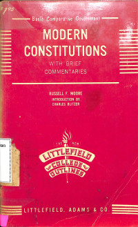 Modern constitutions