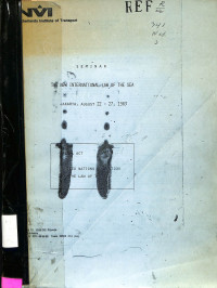 Seminar the new international law of the sea