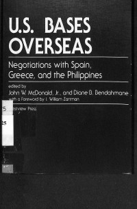 u.s bases overseas negotiation with spain, greece, and the philippines