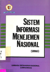 Sistem Informasi Menejemen Nasional (Sismenas)