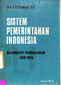 Sistem Pemerintahan Indonesia