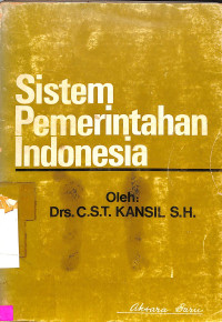 Sistem Pemerintahan Indonesia