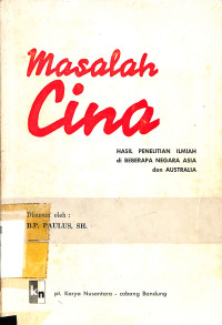 Masalah Cina