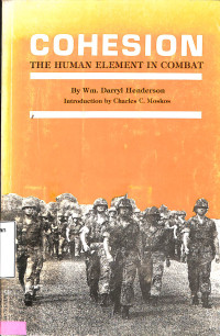 Cohesion: the human element in combat