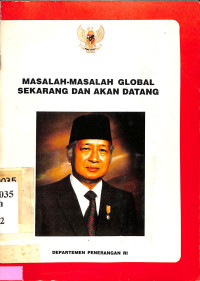 Masalah-masalah Global Sekarang dan Akan Datang