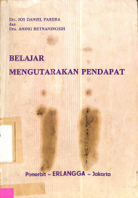 Belajar Mengutarakan Pendapat