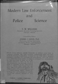 Modern Law and Enforcement Police Science