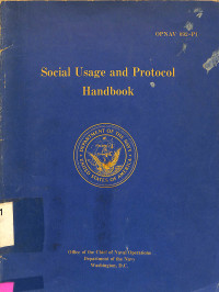 Social Usage And Protocol Handbook