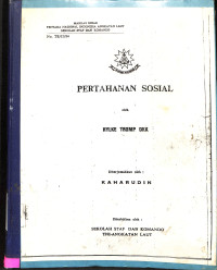 Pertahanan Sosial