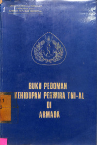 Buku Pedoman Kehidupan Perwira TNI - AL di Armada