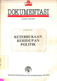 Keterbukaan Kehidupan Politik