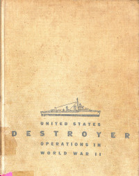 United States Destroyer Operations in World War II