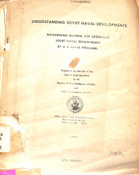 Background Material for Addressing Soviet Naval Developments