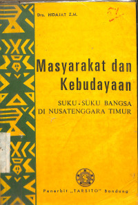 Masyarakat Dan Kebudayaan, Suku-Suku Bangsa Di Nusa Tenggara Timur