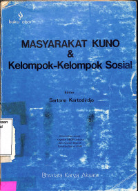 Masyarakat Kuno Dan Kelompok-Kelompok Sosial