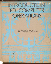 Introduction To Computer Operations