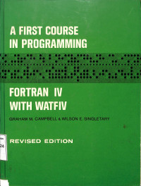 FORTRAN IV WITH WATFIV