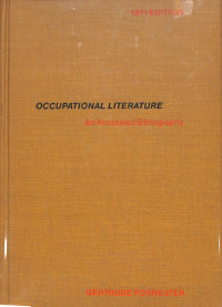 OCCUPATIONAL LITERATURE