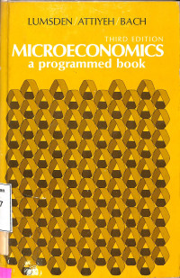 MICROECONOMICS A PROGRAMMED BOOK