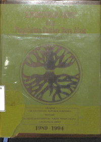 Lingkungan Hidup dan Pengelolaan Sumber Daya Alam Dalam Pelita V
