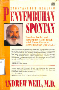 Penyembuhan Spontan = Spontaneous Healing