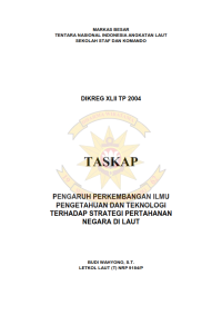 Pengaruh Perkembangan Ilmu Pengetahuan Dan Teknologi Terhadap Strategi Pertahanan Negara Di Laut