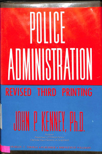 POLICE ADMINISTRATION