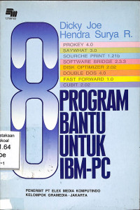 8 Program Bantu Untuk IBM-PC