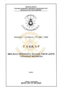 Implikasi Berdirinya Negara Timor Leste Terhadap Indonesia