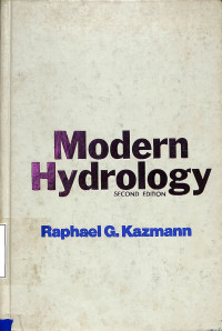 Modern Hudrology