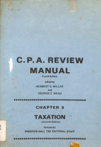 C.P.A REVIEW MANUAL Fourth Edition