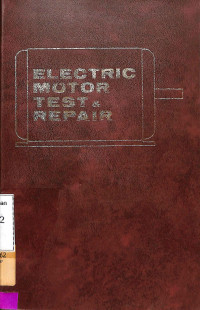 Electric Motor Test & Repair