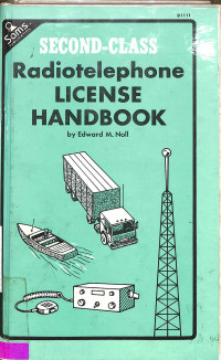 Second-Class Radiotelephone License Handbook