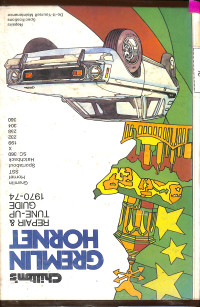 Cremlin Hornet Repair & Tune-Up Guide 1970-74