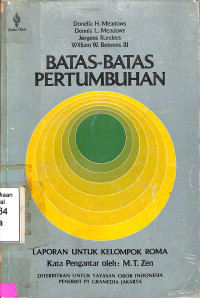 Batas-Batas Pertumbuhan : Laporan Untuk Kelompok Roma