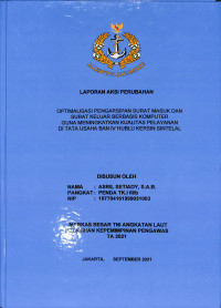 Optimalisasi Pengarsipan Surat Masuk Dan Surat Keluar Berbasis Komputer Guna Meningkatkan Kualitas Pelayanan Di Tata Usaha BAN IV HUBLU KERSIN SINTELAL