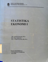 Buku materi pokok statistika ekonomi I