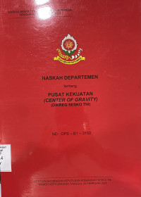 NASKAH DEPARTEMEN TENTANG PUSAT KEKUATAN