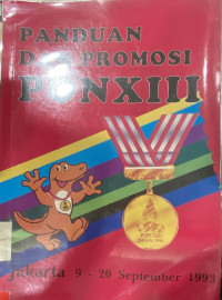 Panduan Dan Promosi PON XIII