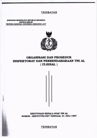 ORGANISASI DAN PROSEDUR INSPEKTORAT DAN PERBENDAHARAAN TNI AL (ITJENAL)