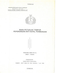 BUKU PETUNJUK TEMPUR PEPERANGAN ANTI KAPAL PERMUKAAN