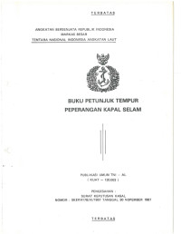 BUKU PETUNJUK TEMPUR PEPERANGAN KAPAL SELAM