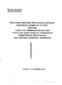 TUNTUTAN PERBENDAHARAAN DAN TUNTUT AN GANTI RUGI DI LINGKUNGAN KEMENTERIAN PERTAHANAN DAN TENTARA NASIONAL INDONESIA