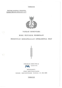 NASKAH SEMENTARA BUKU PETUNJUK PEMBINAAN PENENTUAN KESIAPSIAGAAN OPERASIONAL SSAT