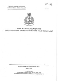 PETUNJUK PELAKSANAAN PENGAMANAN DI LINGKUNGAN TNI ANGKATAN LAUT