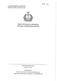 BUKU PETUNJUK LAPANGAN OPERAS PENGINTAIAN AMFIBI