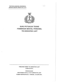 BUKU PETUNJUK TEKNIS PEMBINAAN MENTAL PERSONEL TNI ANGKATAN LAUT