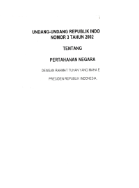 PERTAHANAN NEGARA